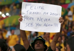 L.Scolari neketina trauktis iš Brazilijos rinktinės trenerio posto