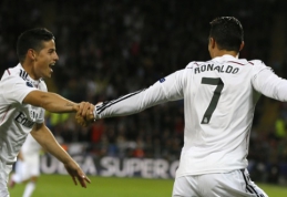 C.Ronaldo dublis garantavo "Real" ekipai pergalę UEFA Supertaurėje (VIDEO)