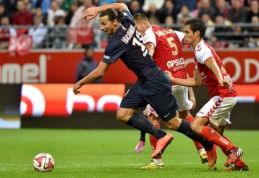 Prancūzijos čempionai naująjį sezoną pradėjo lygiosiomis su "Reims" klubu (VIDEO)