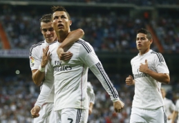 "Real" triuškinanti pergalė pažymėta C.Ronaldo "pokeriu" (VIDEO)