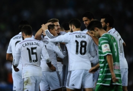 Madrido "Real" klubas Karaliaus taurėje neturėjo vargo su "Cornella" ekipa