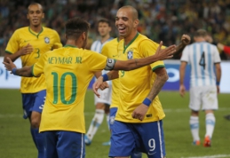 Pietų Amerikos derbyje - brazilų pergalė prieš Argentiną (VIDEO)