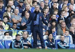 J. Mourinho liko nepatenkintas "Chelsea" sirgaliais