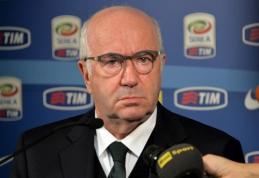 "Serie A" čempionatas gali būti sumažintas iki 18 komandų