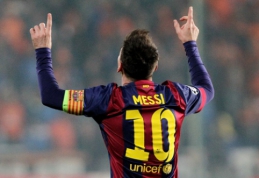 Buvęs "Barcelona" trenerio asistentas: L.Messi komandos nepalieka dėl pažado T.Vilanovai