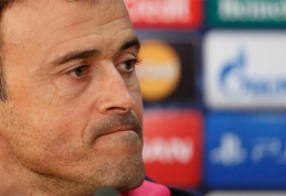 Treneriui L.Enrique - "Barcelona" vadovų ultimatumas