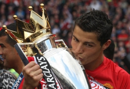 C.Ronaldo pripažintas geriausiu visų laikų Anglijos "Premier" lygos žaidėju