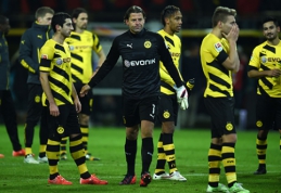 Po eilinės nesėkmės "Borussia" žaidėjai atsiprašinėjo fanų (VIDEO)