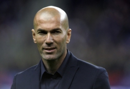 Z. Zidane’as: „Aš negalvoju apie Europos lygą“ 