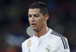 LFP nori nubausti C.Ronaldo už įvarčio šventimą Barselonoje (VIDEO)