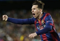 Po mačo su "Bayern" - liaupsės Lioneliui Messi