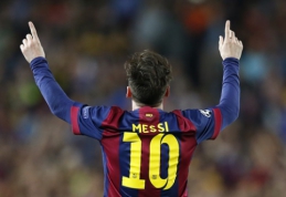 "Barcelona" treneris L.Enrique: L.Messi yra iš kitos planetos