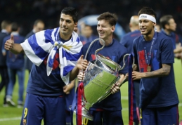 Simbolinėje Čempionų lygos sezono komandoje - net 10 "Barcelona" žaidėjų