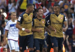 Draugiškose rungtynėse - "Arsenal" ekipos įvarčių šou (VIDEO)