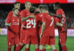 Draugiškose rungtynėse - "Liverpool" pergalė ir naujokų įvarčiai (VIDEO)