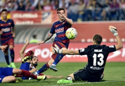 Po keitimo į aikštę žengęs L.Messi išplėšė pergalę prieš "Atletico" (VIDEO)