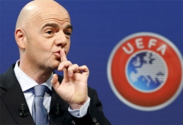 FIFA prezidento rinkimuose UEFA palaikys G.Infantino kandidatūrą