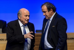 S. Blatterio ir M. Platini skundai atmesti - jie ir toliau nušalinti