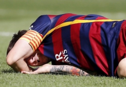 L. Messi jau pradėjo treniruotis su kamuoliu