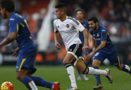 "Valencia" iškovojo trečias lygiąsias iš eilės, Sevilijos derbyje - taika (VIDEO)