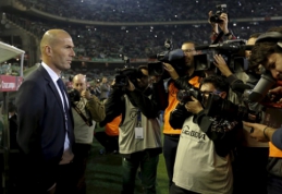 "Real" prarado pirmuosius taškus prie Z. Zidane'o, "Atletico" ir "Sevilla" akistatoje - lygiosios (VIDEO)