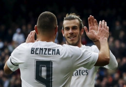 K. Benzema ir G. Bale'as patyrė traumas