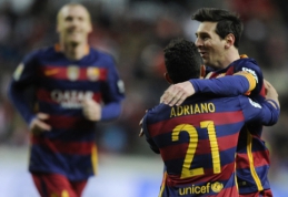 L. Messi padėjo "Barcai" iškovoti dar vieną pergalę Ispanijoje (VIDEO)