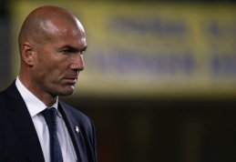 Z. Zidane'as: su tokiu žaidimu apie titulus galime tik pasvajoti