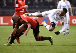 "Lyon" prarado du taškus bei trečiąją poziciją, o lygiosiomis pasinaudojo "Nantes" (VIDEO)