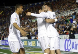 Nukraujavęs "Real" atsitiesė Valensijoje, "Sevilla" ir "Valencia" šventė sunkias pergales (VIDEO)