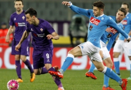 Serie A: "Lazio" namie nusileido "Sassuolo", "Napoli" ir "Fiorentina" sužaidė lygiosiomis (VIDEO)