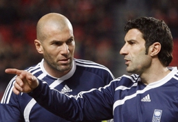 L.Figo baiminasi dėl Z.Zidane'o ateities "Real" ekipoje