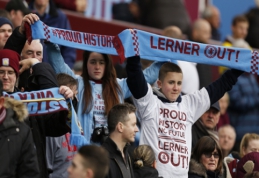 "Aston Villa" savininkas: aš kaltas dėl komandos iškritimo iš lygos
