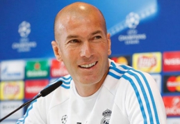 Z. Zidane'as: pralaimėti finale nebus tragedija, jei žaidėjai parodys norą