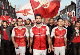 "Arsenal" pristatė naujo sezono aprangą (FOTO)