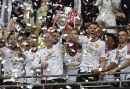 "Man Utd" po pratęsimo triumfavo FA taurėje (FOTO, VIDEO)