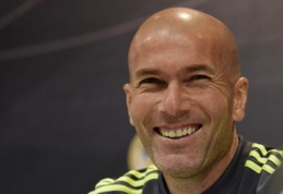 Z. Zidane'as tiki, kad "Real" gali sulaukti stebuklo ir triumfuoti Ispanijoje