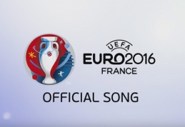 Pristatyta oficiali Europos čempionato daina (VIDEO)
