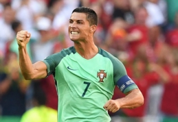 C. Ronaldo rungtynėse su Vengrija "laužė" Europos čempionato rekordus