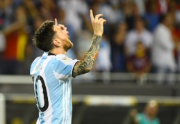 "Copa America": į aikštę žengęs L. Messi pasižymėjo "hat-tricku" (VIDEO)