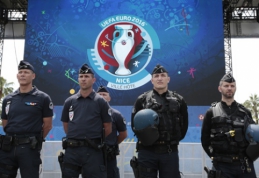 "EURO 2016" Prancūzijoje: užtikrinti saugumą ruošiamasi maksimaliai