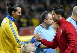 EURO 2016: ar C. Ronaldo ir Z. Ibrahimovičius pagerins M. Platini rekordą?