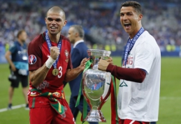 C. Ronaldo: Pepe buvo geriausias Europos čempionato žaidėjas