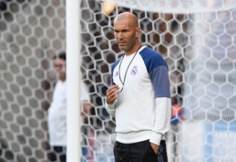 Z. Zidane'as prieš UEFA Supertaurės dvikovą: mes nesame favoritai