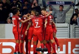E. Cavani įvartis leido PSG ekipai palaužti "Lille" (VIDEO)