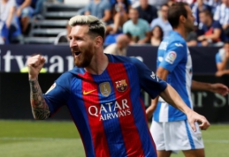 L. Messi grįžo į treniruotes