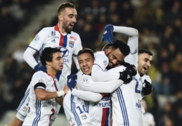 Prancūzijoje pergales šventė PSG, "Nice" ir "Lyon" (VIDEO)
