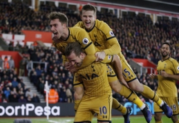 "Tottenham" antrajame kėlinyje sutriuškino "Southampton" ekipą (VIDEO)