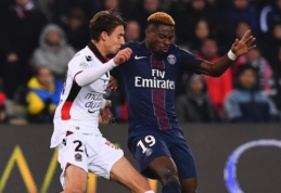 Ligue 1: "Lyon" iškovojo pergalę, o PSG išplėšė lygiąsias prieš "Nice" (VIDEO)