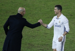 Z. Zidane'as gynė pastaruoju metu kritikos sulaukusį C. Ronaldo